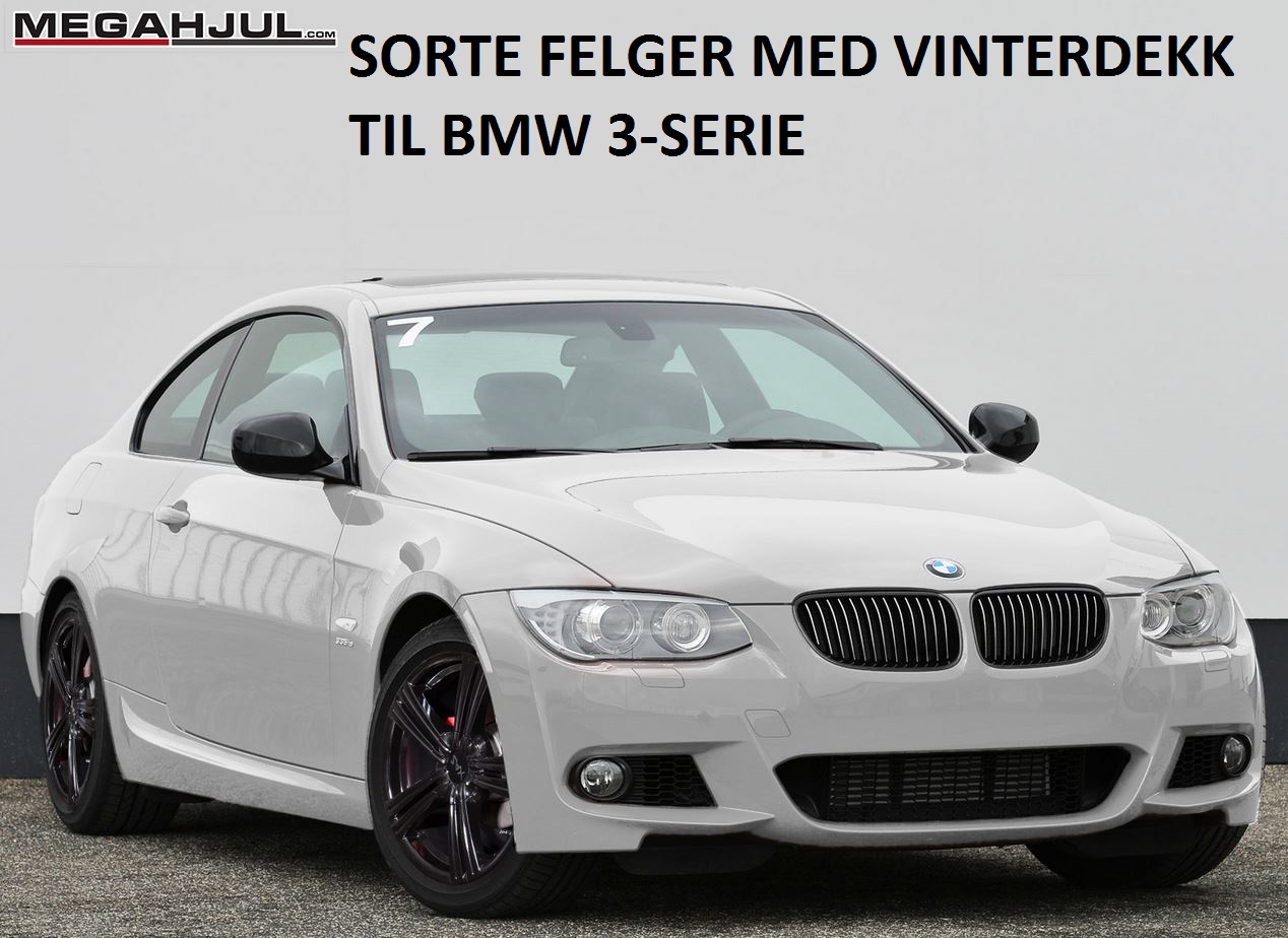 sorte-felger-med-vinterdekk-til-bmw-3-serie